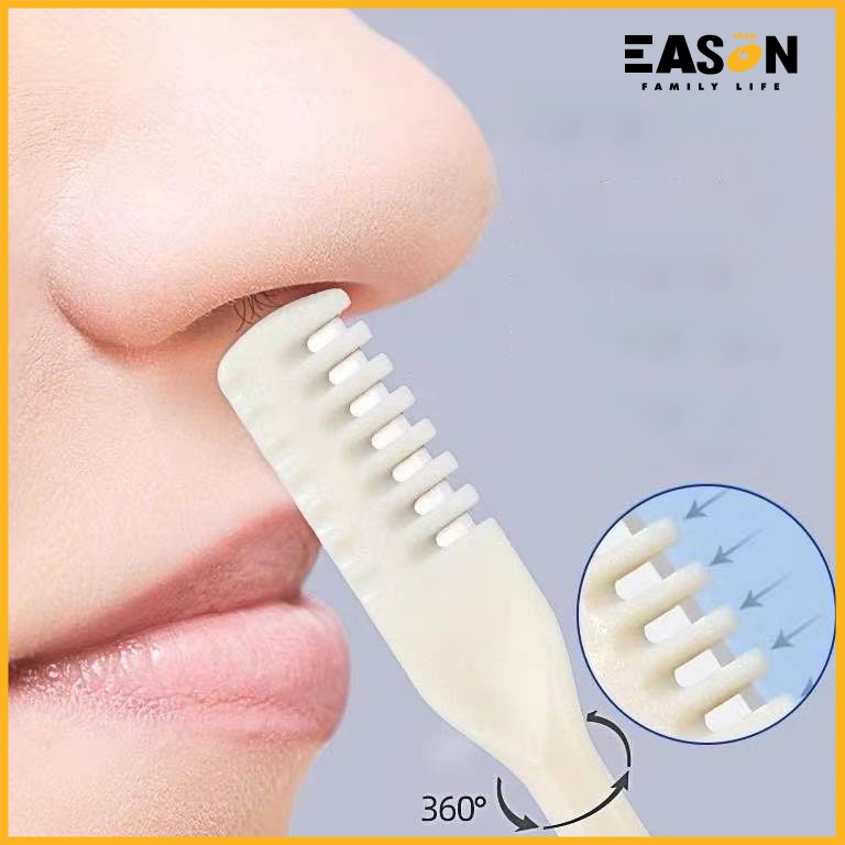 EasonShop COD Nasal Hair Cutter 360 Degree Rotating Nose Hair Trimmer ...