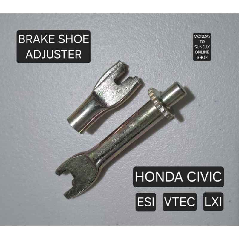 1 Piece Brake Shoe Adjuster for Honda Civic ESI, Honda LXI & Honda ...