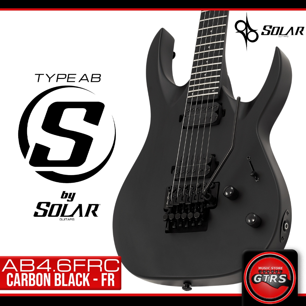Solar Guitars - S By Solar Series Type AB Floyd Rose AB4.6FRC Electric ...