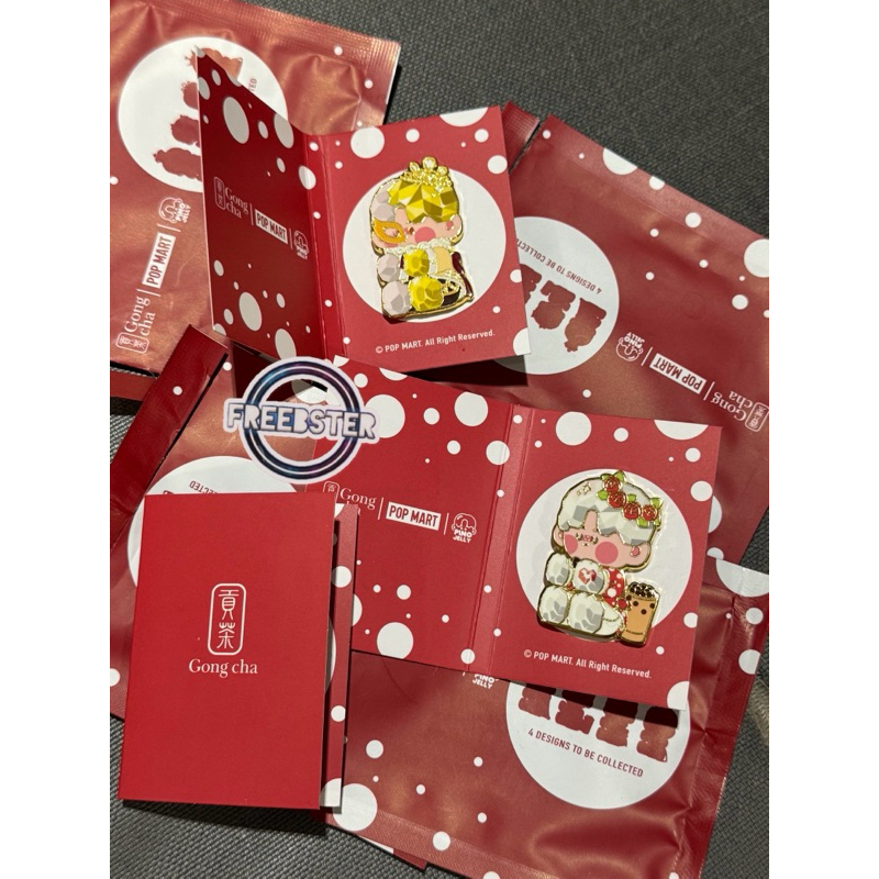 [100% ORIGINAL] Pop Mart x Gong Cha Pino Jelly Pin Pendant (Pino Jelly ...