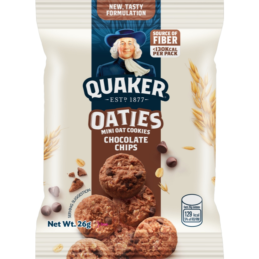 Quaker Oaties Chocolate Chips 26g | Shopee Philippines