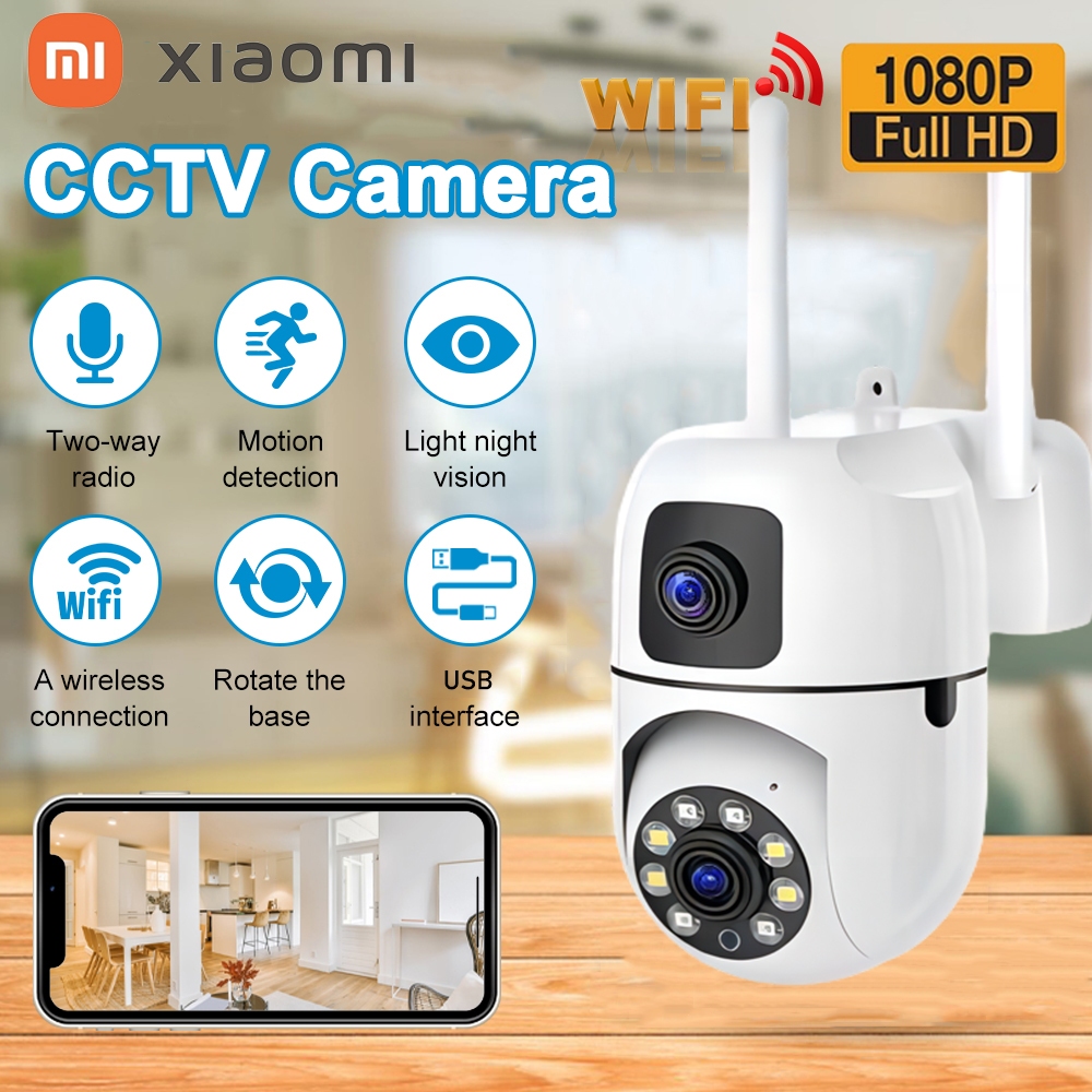 BUY 1 TAKE 1 V380 Pro CCTV Camera 1080P HD Dual Lens Outdoor Waterproof ...