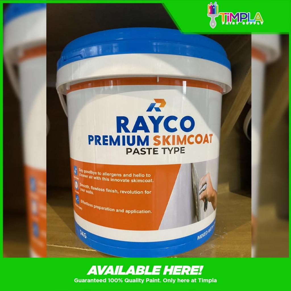 RAYCO SKIMCOAT PASTE TYPE (RAYCO) 4L GAL | Shopee Philippines