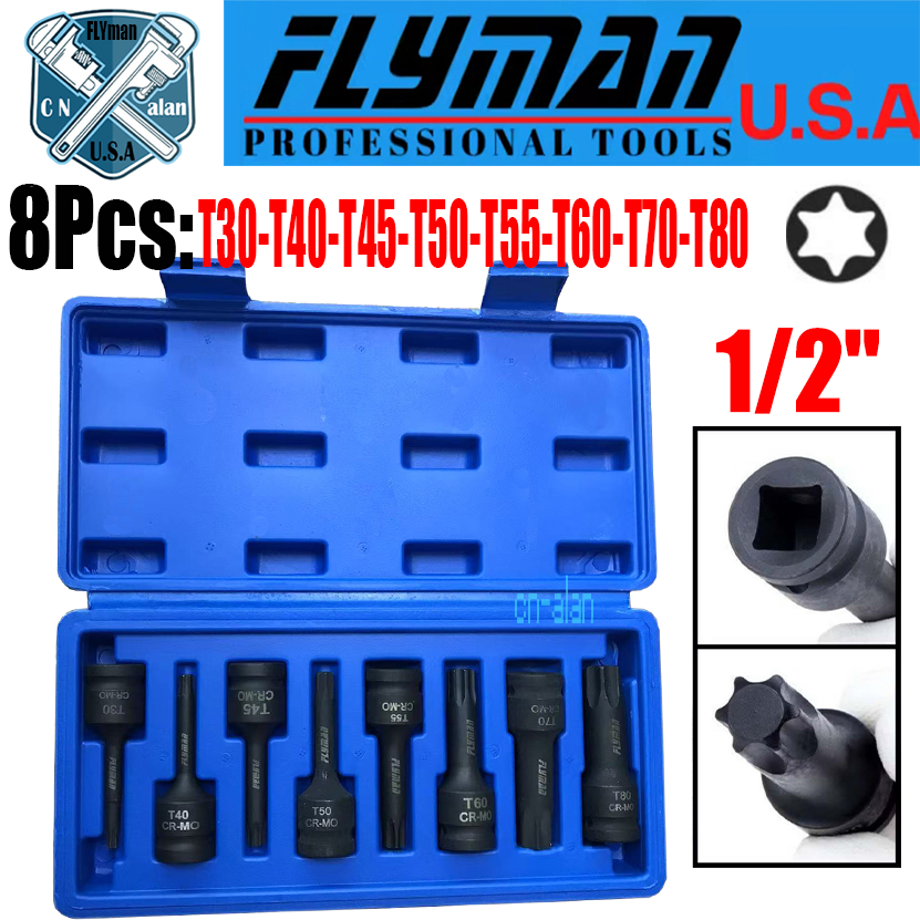 FLYman 8pcs 1/2