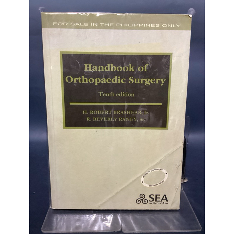 Handbook of Orthopaedic Surgery 10th ed | Shopee Philippines