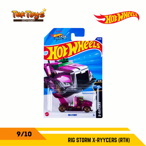 HOT WHEELS - RIG STORM X-RAYCERS 9/10 (RTH) | Shopee Philippines