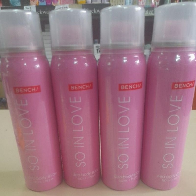 Bench So In Love Deo Body Spray 100mL | Shopee Philippines