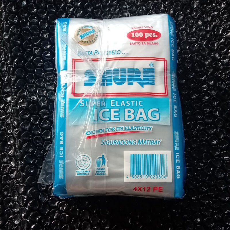 SHURE ICE BAG 500pcs | Shopee Philippines