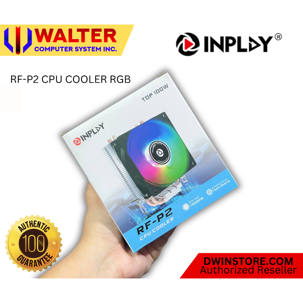 INPLAY RF-P2 CPU COOLER RGB | Shopee Philippines