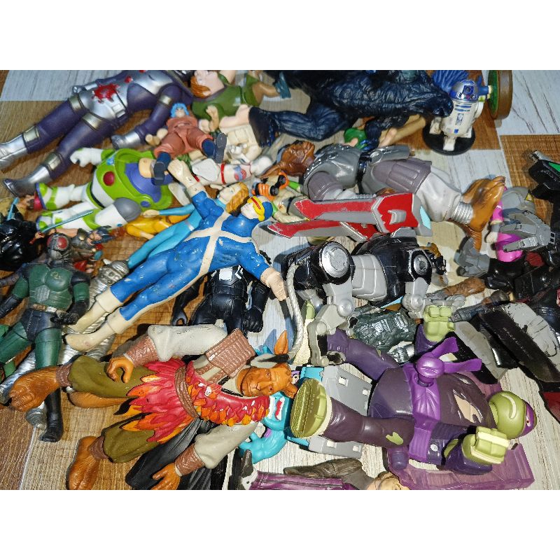 Original Action Figures Vintage and New Assorted Pre Loved | Shopee ...
