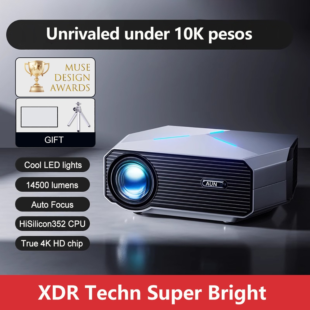 【Super Bright】TOP 14500 lumen 4K portable mini projector for phone and ...