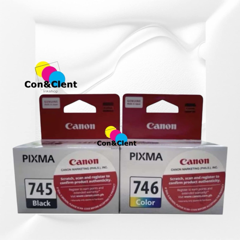 Brandnew ink 745 black or 746 colored ink cartridge | Shopee Philippines