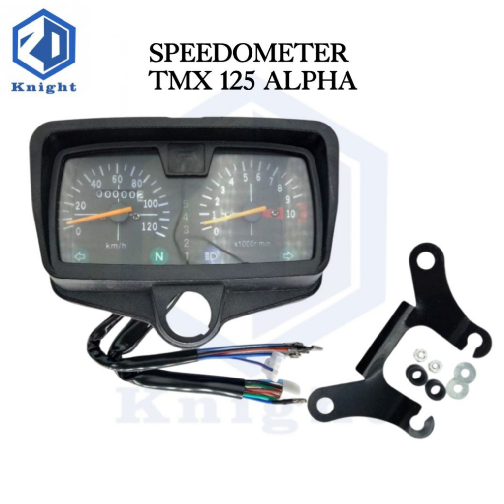 KNIGHT MOTORCYCLE MODIFIED HONDA TMX125 ALPHA SPEEDOMETER | Shopee ...