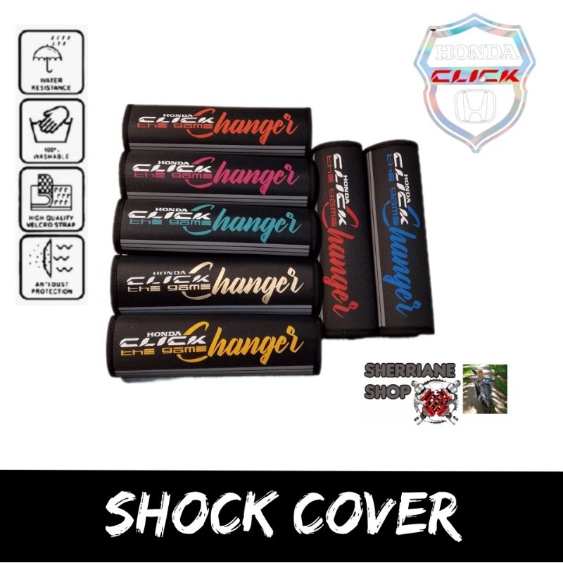 Honda Click the Game Changer shock cover motorcycle | Shopee Philippines