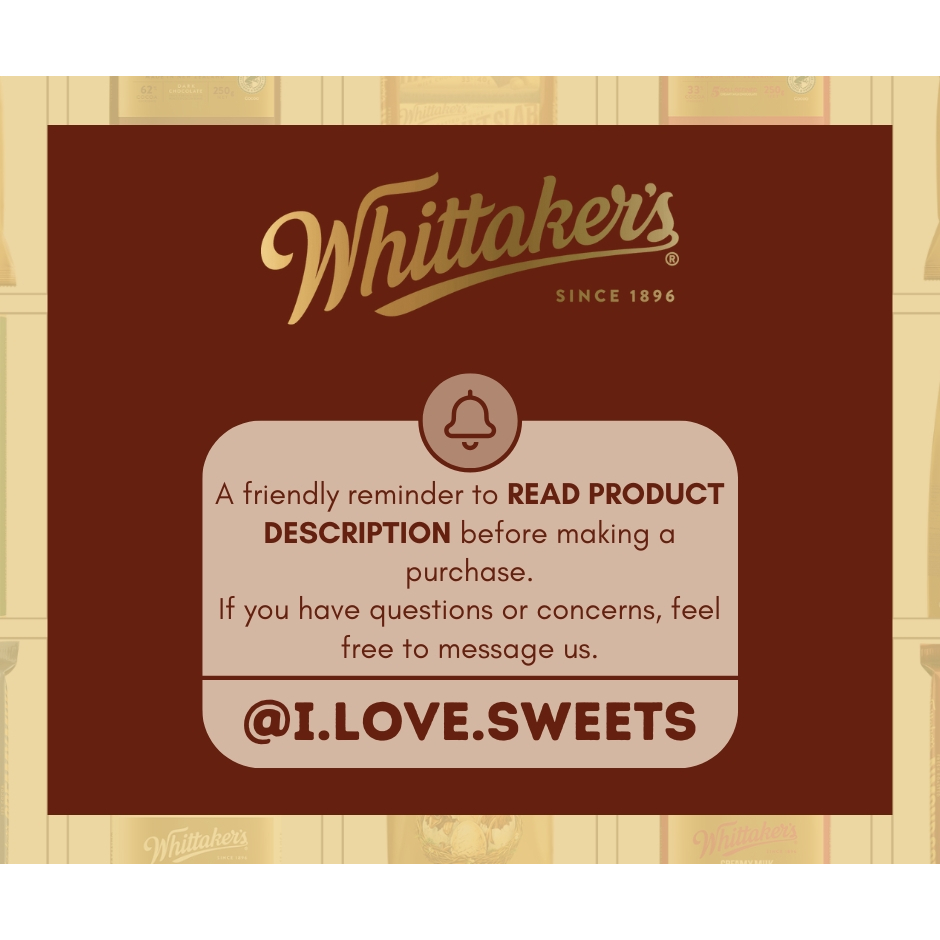 Limited-Time Offer: NEAR BEST BEFORE DATE Whittaker's Chocolate Blocks ...
