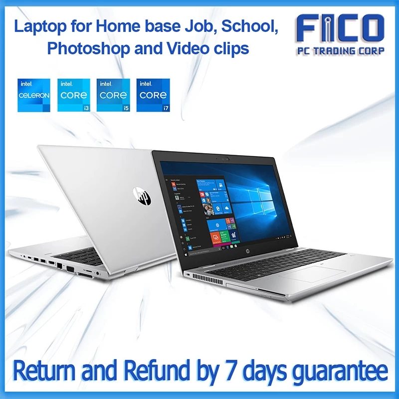 Hp Laptop | Intel i7/i5/i3 & Celeron 4GB-16GB RAM 128GB-512GB SSD