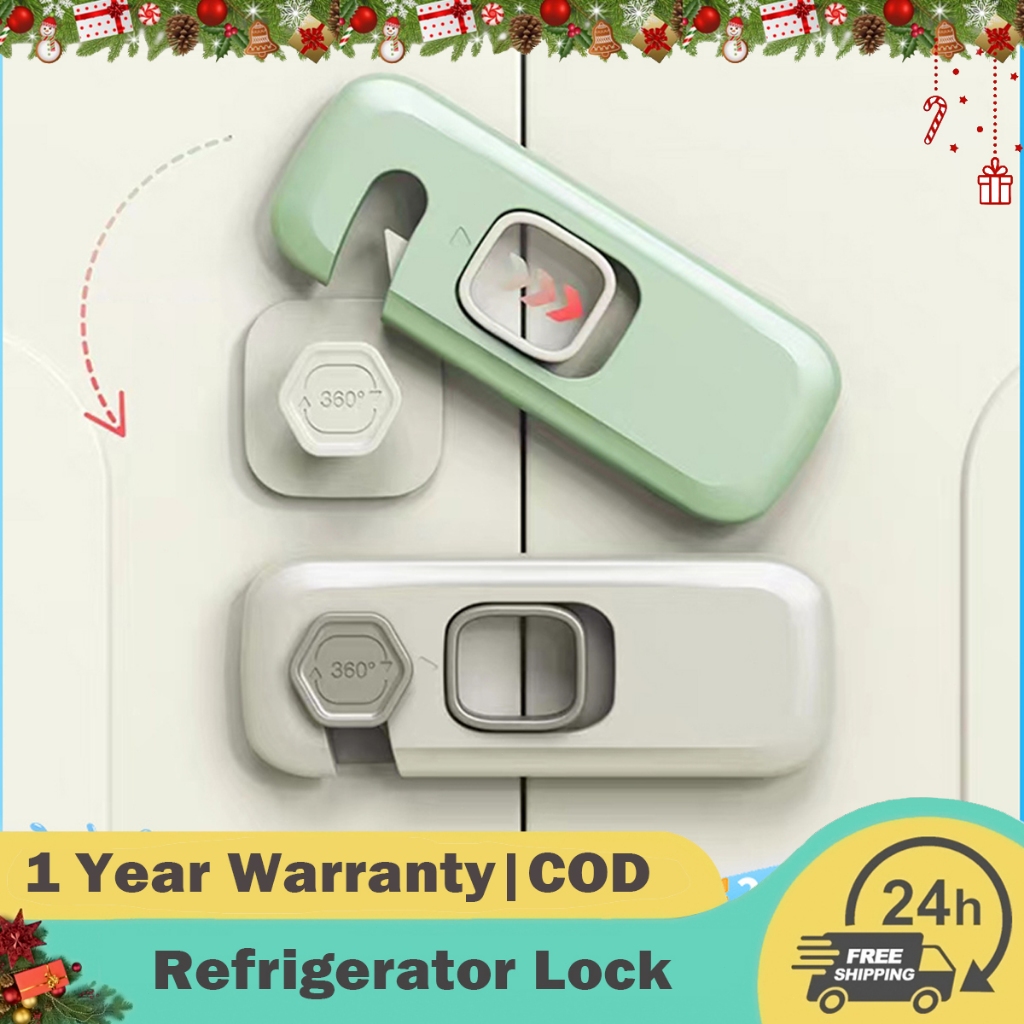 Child Refrigerator Lock Safety Lock Baby Anti-Pinching Hand Open Door ...