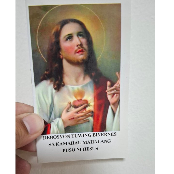 Debosyon Tuwing Biyernes sa Kamahal-Mahalang Puso ni Hesus | Shopee ...