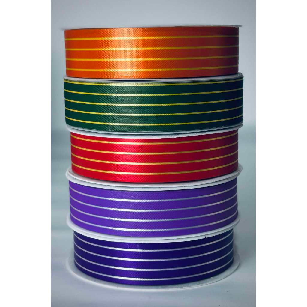 Horizontal Lines Korean Ribbon for Bouquet | Shopee Philippines