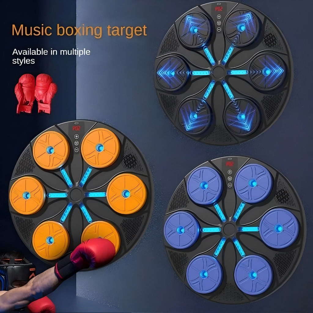 Smart music boxing machine electronic boxing response target beat ...