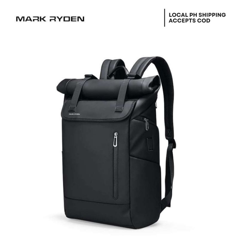 MARK RYDEN Travel Backpack Spiral Rolltop expansion Water repellent ...