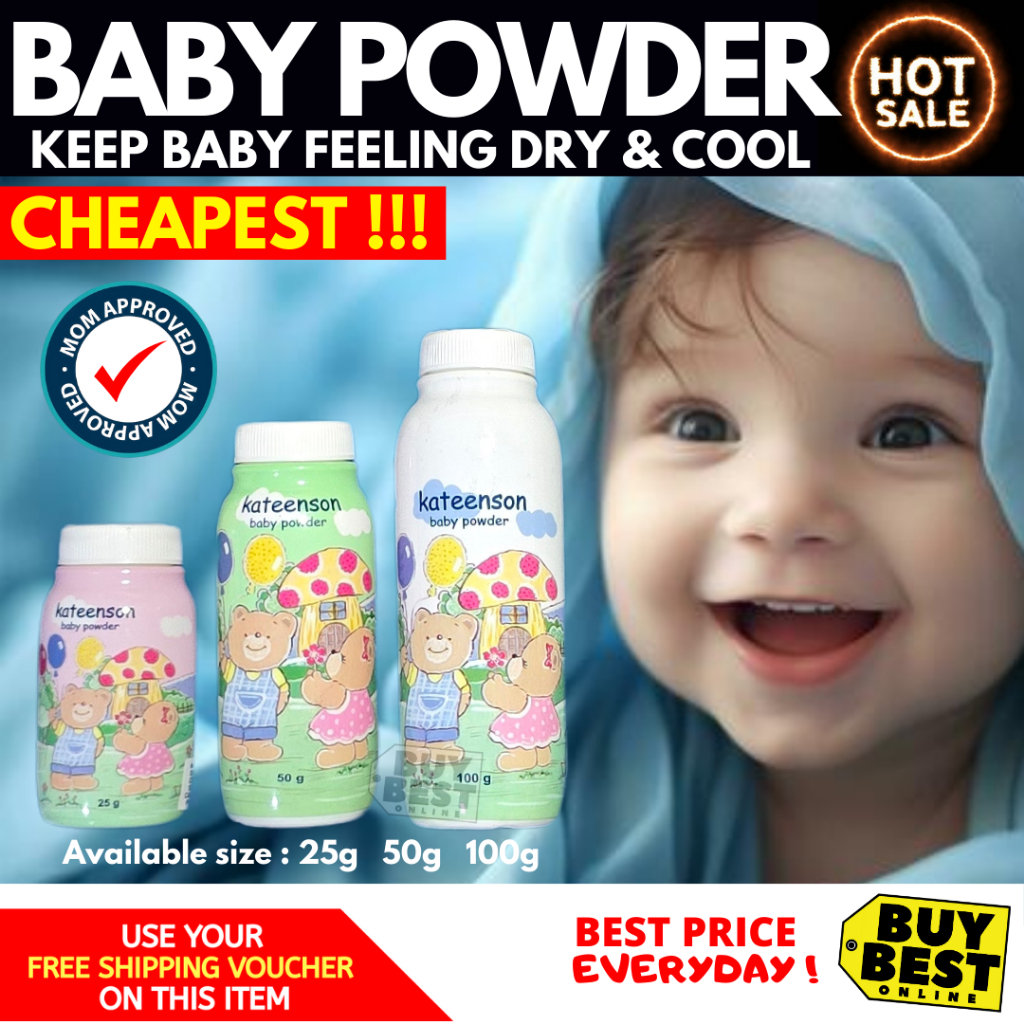 Baby Powder Best for your babies Kateenson | Shopee Philippines