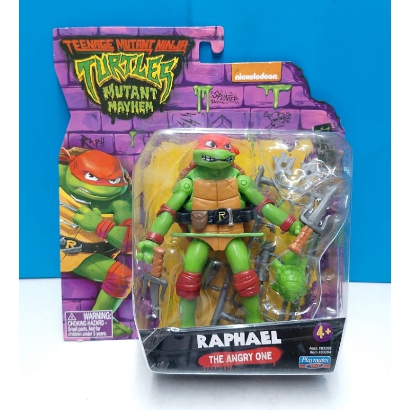Teenage Mutant Ninja Turtles Mutant Mayhem Raphael 5-Inch Action Figure ...