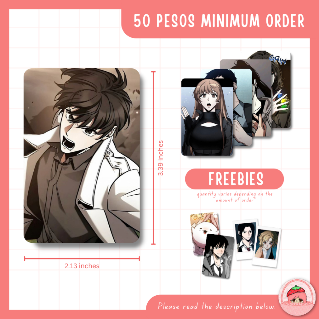 [7 PCS SET] OMNISCIENT READER'S VIEWPOINT ORV MANHWA PC PHOTO CARD ...