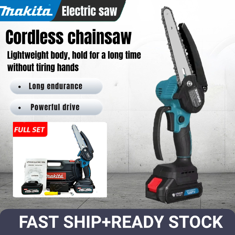 6 Inch Mini Chainsaw Battery Electric Cordless Chain Saw Pruning ...
