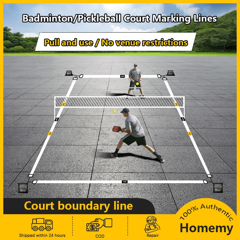 Pickleball standard field landmark line outdoor badminton training ...