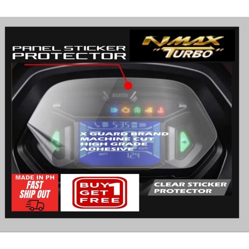 nmax v3 sticker panel protector. xguard brand for techmax and standard ...