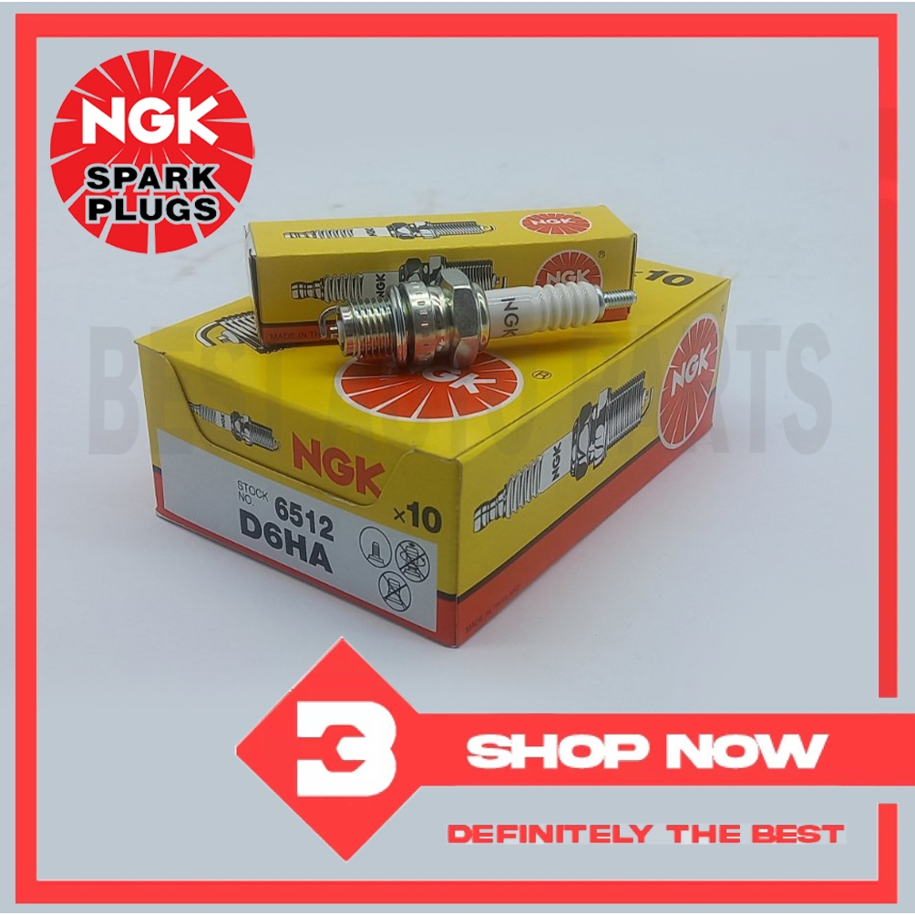NGK D6HA G-Power Spark Plug ( 10pcs ) | Shopee Philippines