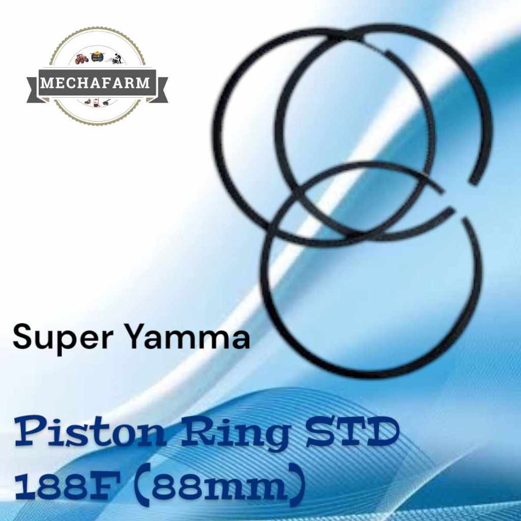 Piston Ring 188F/188FA, 14HP, 16HP, 16.5HP for aircooled diesel engine ...