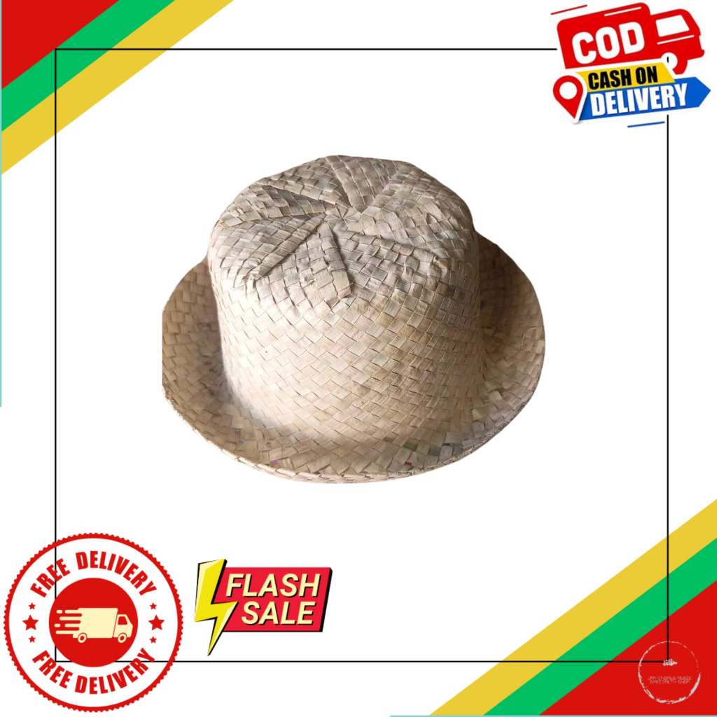 Buri Hat – Traditional Magsasaka Hat (High Quality) | Shopee Philippines