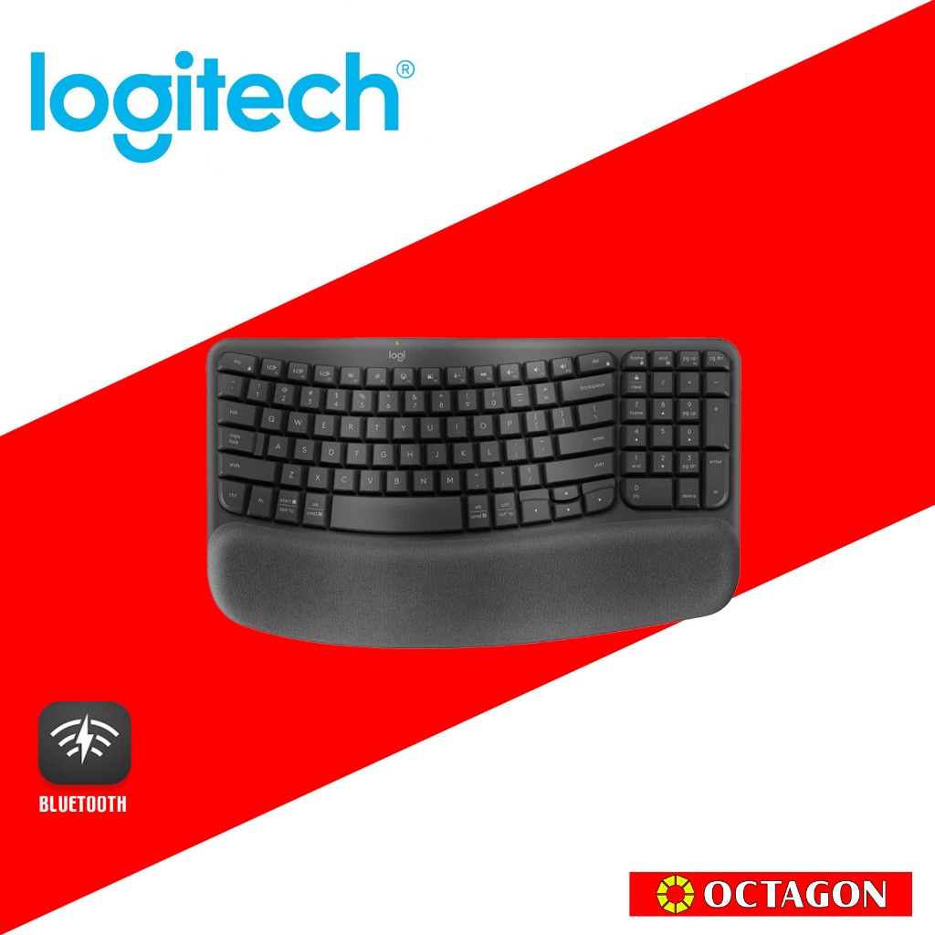 LOGITECH WAVE KEYS GRAPHITE KEYBOARD | Shopee Philippines