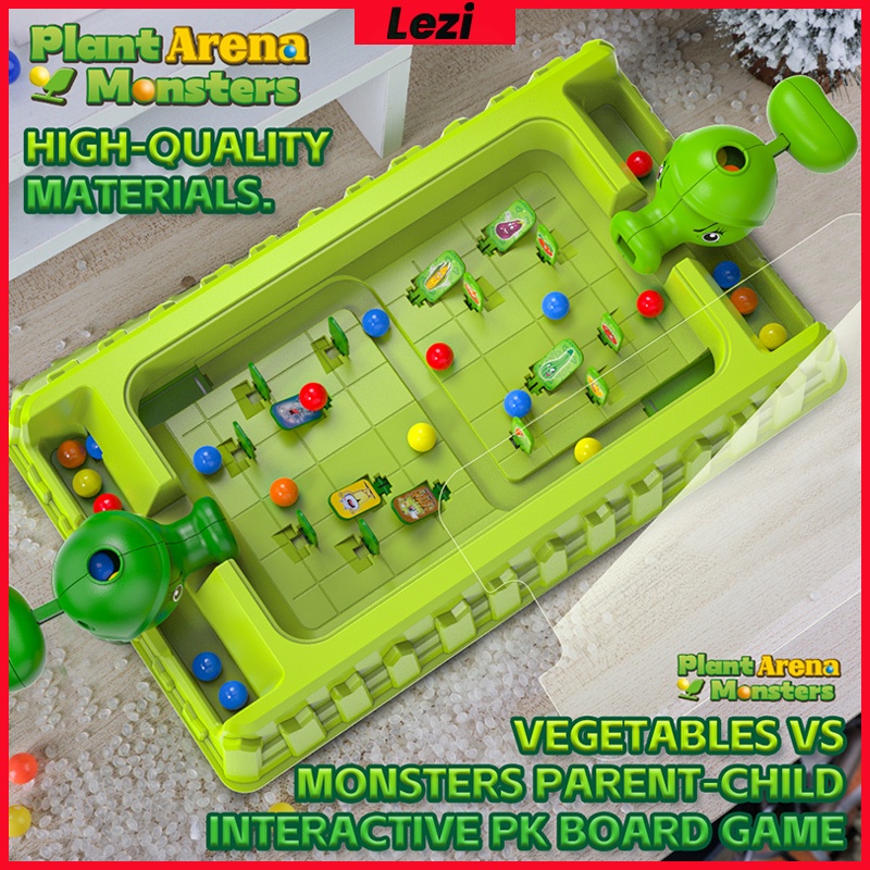 Plants vs. Zombies Pinball Shooting Machine Table Games for Kids Boost ...