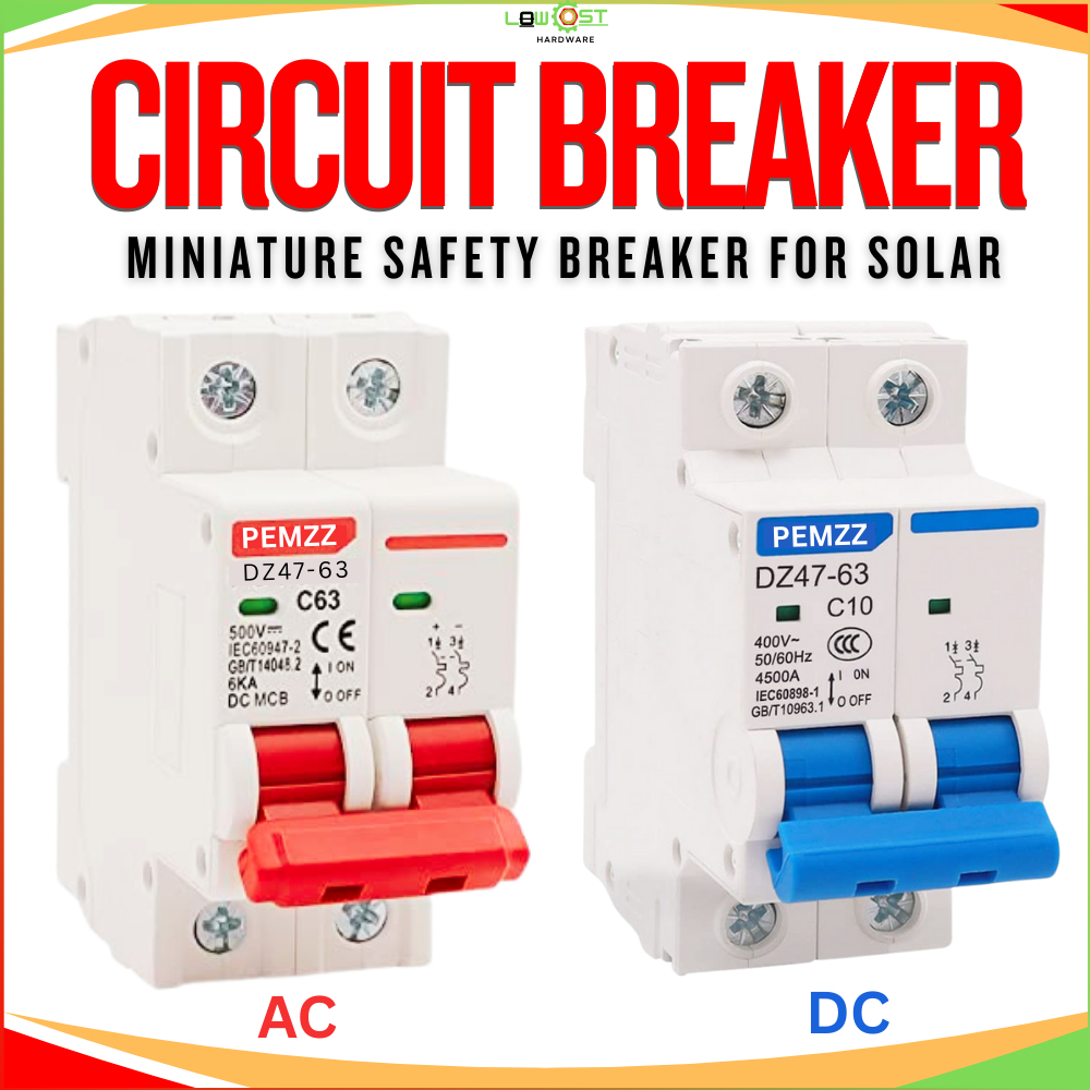 miniature breaker ac & dc circuit breaker for solar 10A 16A 20A 32A 40A ...