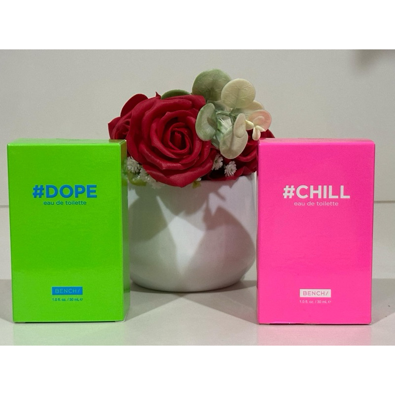 BENCH #HASTAG EDT IN #CHILL / #DOPE 30ML | Shopee Philippines