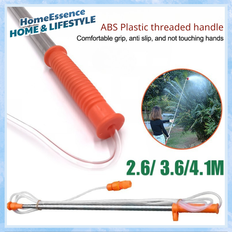 4.1m Retractable Spraying Rod Hand Pressure Sprayer Extension Bar Spray ...