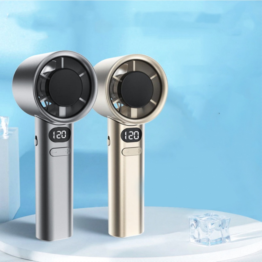Mini handheld small fan ice compress high-speed eddy current stepless ...