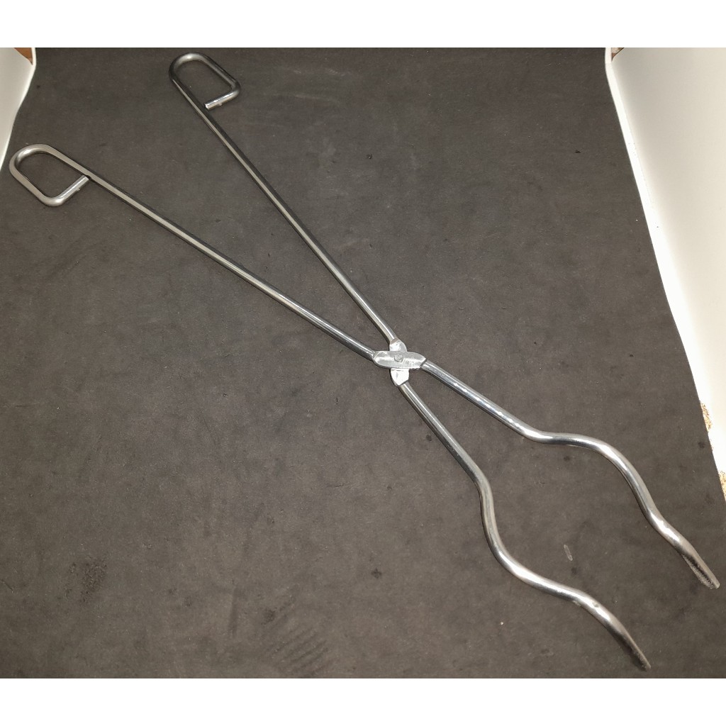 Laboratory Tong / Crucible Tong Stainless Steel Heavy Duty | Shopee ...