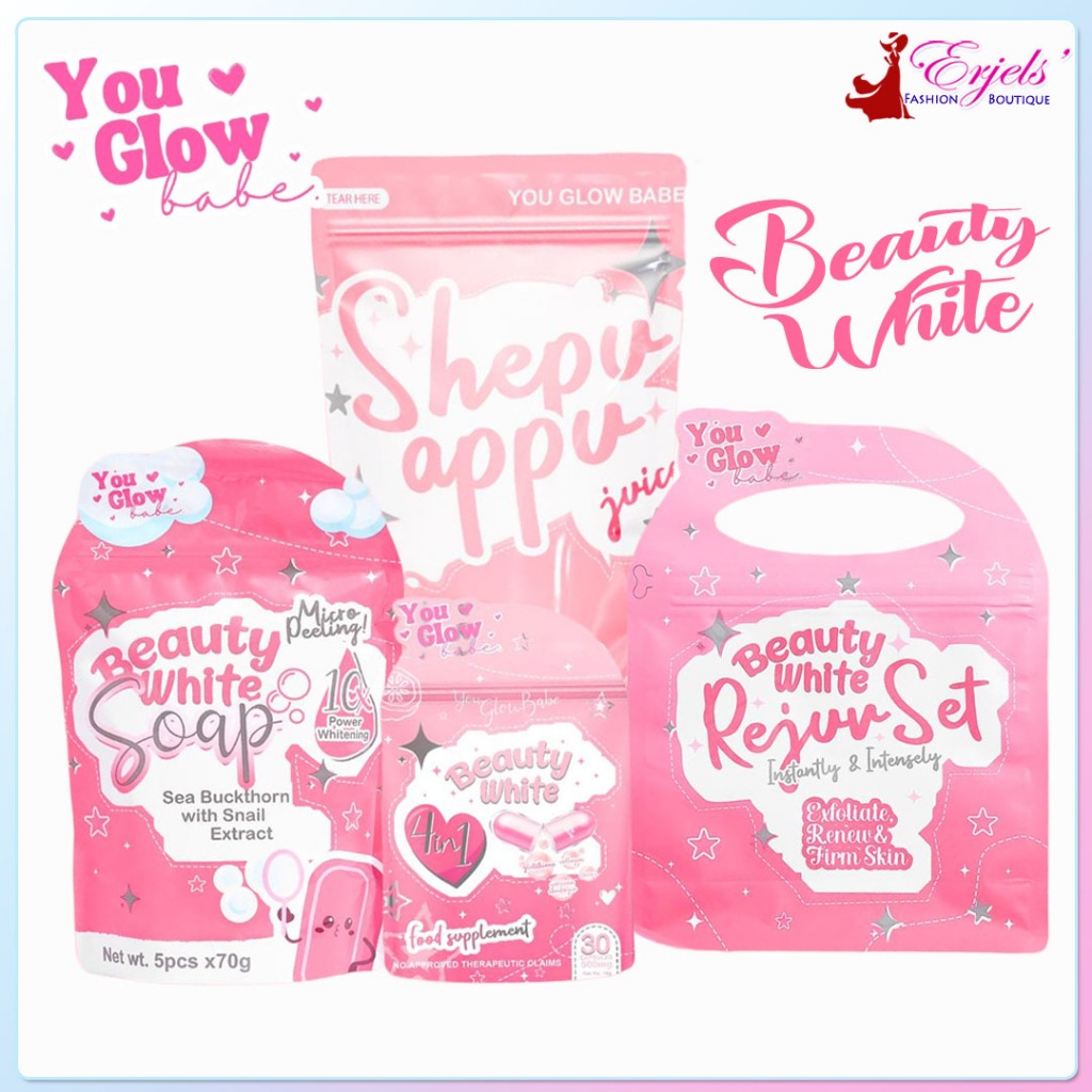 You Glow Babe Beauty White Rejuv Set, Soap, Capsule, Sheppu Appu