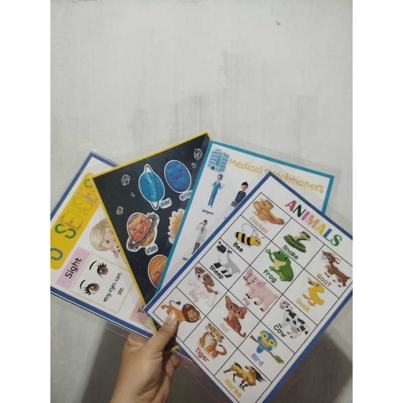 Reading Materials for kids A4 SIZE, LAMINATED | Shopee Philippines