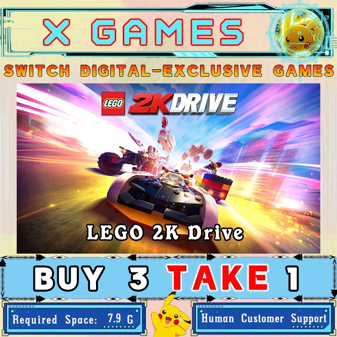 LEGO 2K Drive Nintendo Switch Digital Game （BUY 3 TAKE 1) | Shopee ...