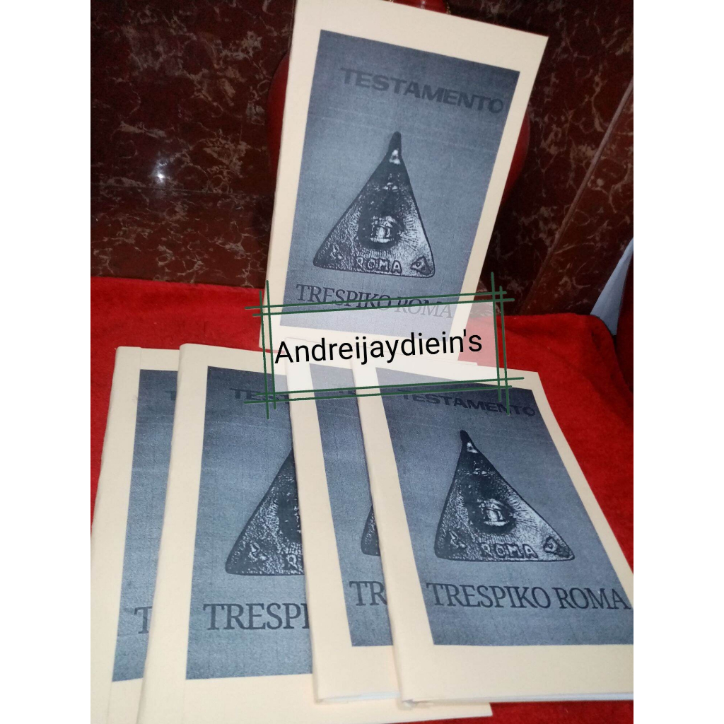 Aklat Ng trespiko ROMA | Shopee Philippines