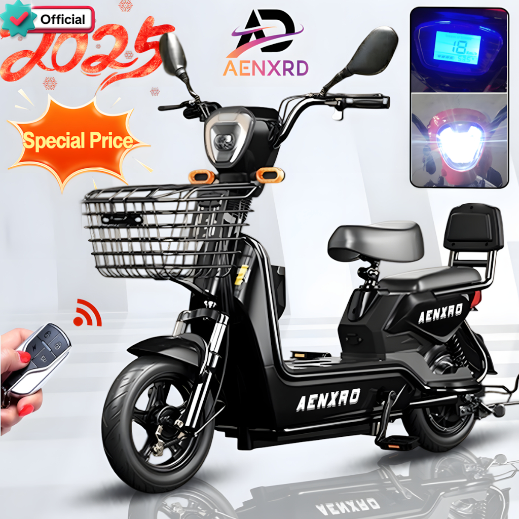 #COD Two-seater e bike two-wheeled electric bicycle home batteries  car(quality assurance)