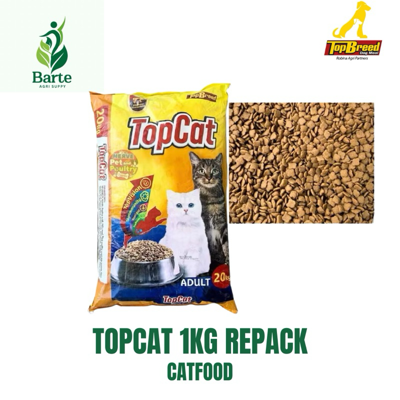 Topcat 1kg Repack Topbreed | Shopee Philippines