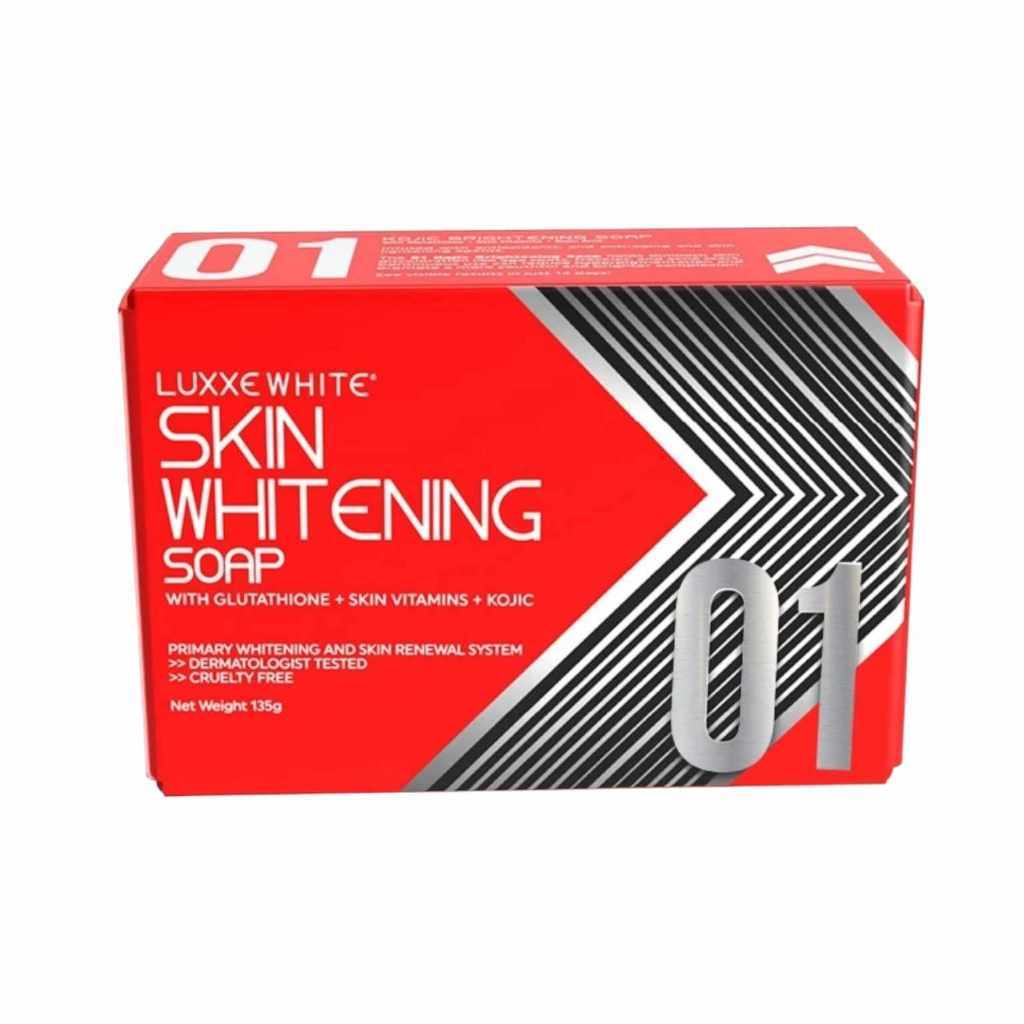 LUXXE WHITE FRONTROW Soap 01 Skin Whitening Bar with Glutathione + Skin  Vitamins + Kojic Acid | Shopee Philippines