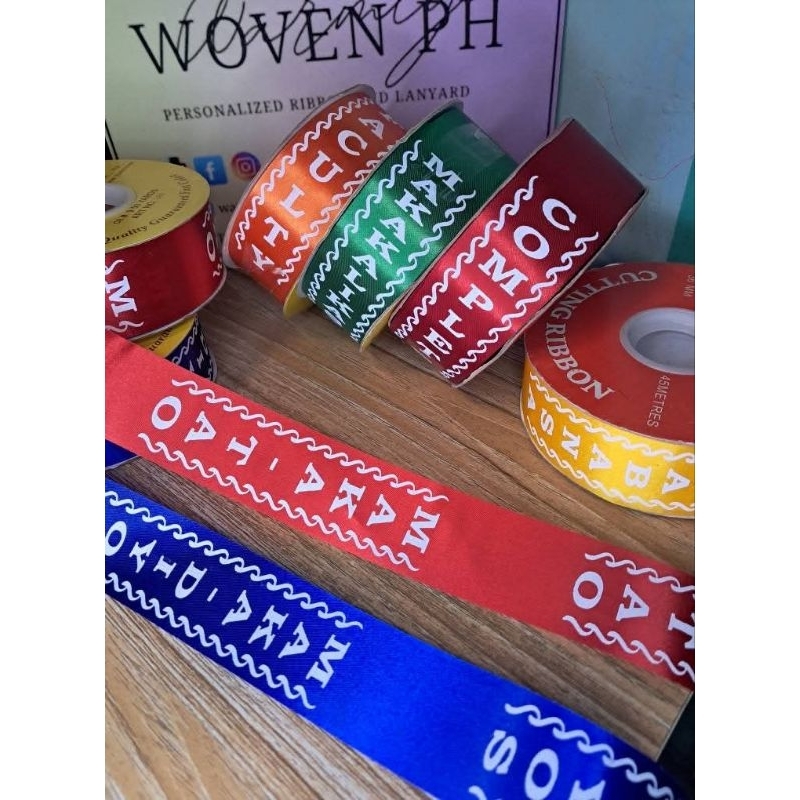 GRADUATION RIBBON (650 PER ROLL) | Shopee Philippines