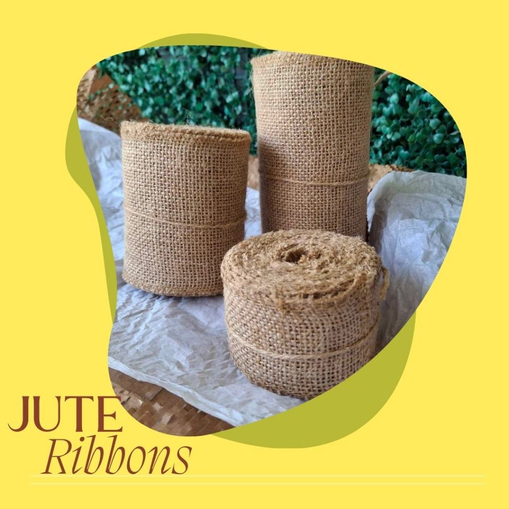 Rustic natural jute ribbon for DIY craft projects | Shopee Philippines